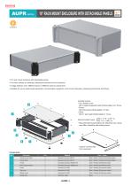 EMC SHIELDED 19” ENCLOSURE WITH DETACHABLE PANELS - AUPRE series - 3