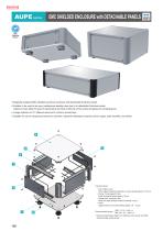 EMC SHIELDED 19” ENCLOSURE WITH DETACHABLE PANELS - AUPRE series - 7