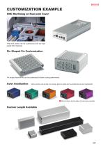 EXHFE series - FLANGED HEATSINK ALUMINIUM EMC SHIELDED ENCLOSURE-2