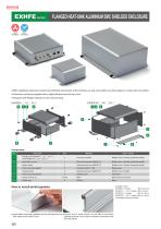 EXHFE series - FLANGED HEATSINK ALUMINIUM EMC SHIELDED ENCLOSURE-5
