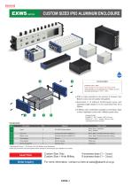 EXW series - IP65 ALUMINIUM CASE with CORNER GUARD-7