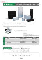 FCS series - CUSTOM SIZED ALUMINIUM CONTROL BOX-10