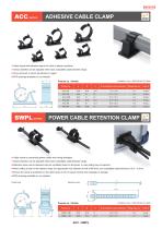 FCU series - ADHESIVE FLAT CABLE CLAMP-2
