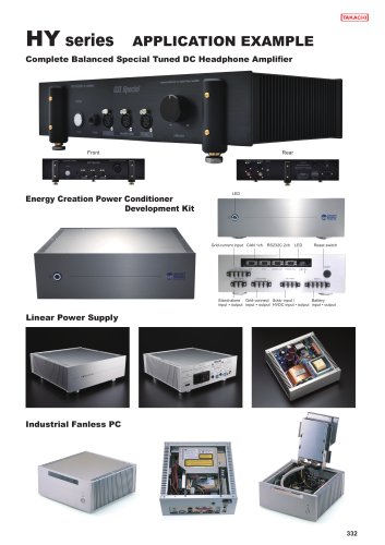 HY series - HEAT-SINK ALUMINIUM ENCLOSURE