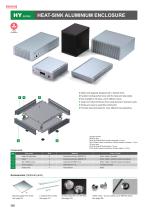 HY series - HEAT-SINK ALUMINIUM ENCLOSURE-2