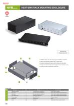 HYRH series - HEAT-SINK RACK MOUNTING ENCLOSURE with HANDLE-4