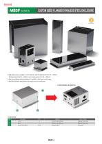 MBS series - CUSTOM SIZED STAINLESS STEEL ENCLOSURE-8