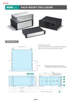 MSR series - RACK MOUNT ENCLOSURE-1