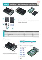 RPH series - Raspberry Pi 5 HEATSINK CASE-5
