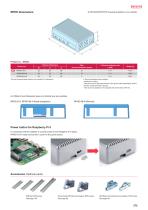 RPHD series - DIN RAIL MOUNT Raspberry Pi HEATSINK CASE-4