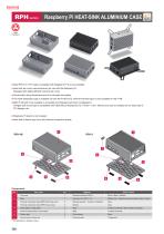 RPHD series - DIN RAIL MOUNT Raspberry Pi HEATSINK CASE-5