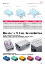 RPHD series - DIN RAIL MOUNT Raspberry Pi HEATSINK CASE-8