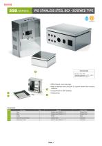 SLB series - IP65 WALL MOUNT STAINLESS STEEL BOX-3