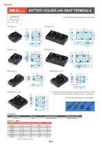 SN・MP-PC series - BATTERY HOLDER with PC PIN-2