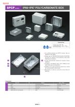 SPCP series - IP66/67 POLYCARBONATE ENCLOSURE-3