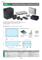 UCGS series -CUSTOM SIZED ENCLOSURE with CORNER GUARD-8