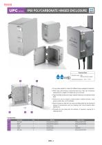 UPC series - IP68 POLYCARBONATE HINGED ENCLOSURE-2