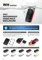 WH series - IP67 HANDHELD ENCLOSURE