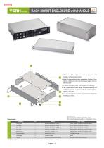 YERH series - RACK MOUNT ENCLOSURE with HANDLE
