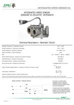 INTEGRATED SPEED SENSOR HU - 1