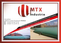 Flexible tank for storage of effluents - 1