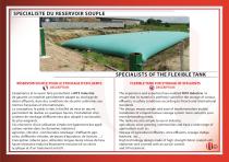 Flexible tank for storage of effluents - 2