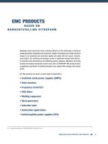 EMV Produkte aus nanokristallinem VITROPERM-3