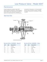 2 or 3-Way Pressure Valve - 4