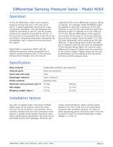 4064 Differential Pressure Valve - 2