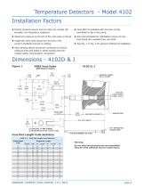 4102D/J and 4102M Temperature Valves and 4102M - 3