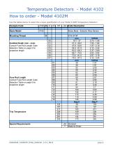 4102D/J and 4102M Temperature Valves and 4102M - 6