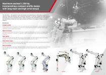 Kawasaki Robot M series Extra large payload robots up to 1,500 kg - 2