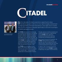 Citadel Packaging Machine for Wipes in flexible packs-3