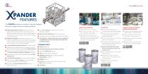 "Xpander" Complete hands-free monoblock for round wipes in canisters-4