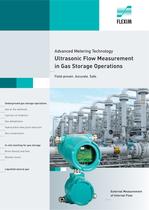 Advanced Metering Technology Ultrasonic Flow Measurement  in Gas Storage Operations - 1