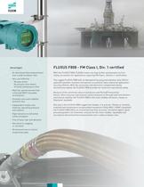 FLUXUS F808 - Non-intrusive Ultrasonic Clamp-on  Flow Measurement for Hazardous Areas - 3