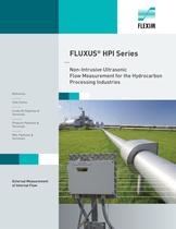 FLUXUS ®  HPI Series Non-Intrusive Ultrasonic  Flow Measurement for the Hydrocarbon   Processing Industries - 1