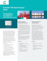 FLUXUS ®  HPI Series Non-Intrusive Ultrasonic  Flow Measurement for the Hydrocarbon   Processing Industries - 5