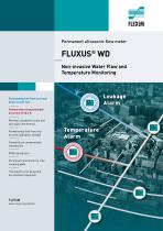 FLUXUS WD Series - Non-invasive Water Flow and Temperature Monitoring