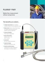 Portable ultrasonic flowmeter - 2