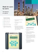 Portable ultrasonic flowmeter - 6