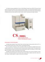 CS3000G Carbon Sulfur Analyzer - 3