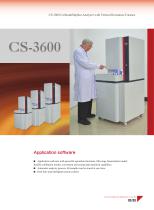 CS3600 Carbon Sulfur Analyzer - 5