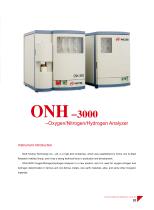 ONH-3000 Oxygen,Nitrogen,Hydrogen Analyzer - 3