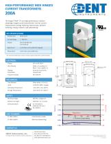 200A Midi Hinged CT Data Sheet - 1