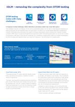 OTDR  II - Tier-2 Optical Time Domain Reflectometer  for Multimode and Single-mode Fibre Cabling - 3