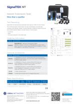 SignalTEK  NT - Copper and Fibre Network Transmission Tester - 4