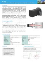 Zetian/dust monitro/laser back scattering/MS-1000F/industrial furnance/steel metallurgy, petrochemical, chemical, cement, ceramics, waste incineration - 1