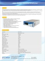 zetian/environmental/ppb/ambient gas analyzer/ Ozone analyzer/O3 analyzer/AM-5400/air house/air quality monitoring/gas station - 1