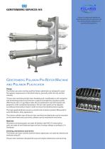 Gerstenberg Polaron Pin Rotor Machine and Polaron Plasticator - 1